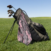 Stijlvolle Stedelijke Camouflage Golfhanddoek (Groen)