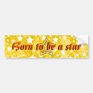 Stijlvolle ster bumpersticker