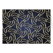 Stijlvolle ster van David Striped (Voorkant Horizontaal)