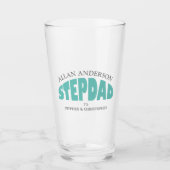 Stijlvolle stiefvader foto bier glas (Voorkant)