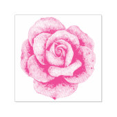 Stijlvolle  stijlvolle Roos ventilator Zelfinktende Stempel (Design)