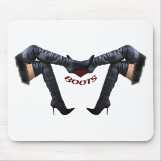 Stijlvolle Stiletto Boot Art Muismat