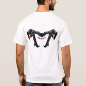 Stijlvolle Stiletto Boot Art T-shirt (Achterkant)
