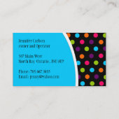 Stijlvolle Stippen - Visitekaartje (Achterkant)