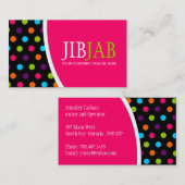 Stijlvolle Stippen - Visitekaartje (Voorkant / Achterkant)