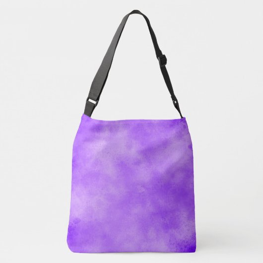 Stijlvolle Storm cloud effect bosbes Crossbody Tas (Achterkant)