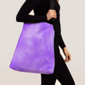 Stijlvolle Storm cloud effect bosbes Crossbody Tas (Dichtbij)