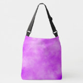 Stijlvolle Storm cloud effect paarse Crossbody Tas (Voorkant)