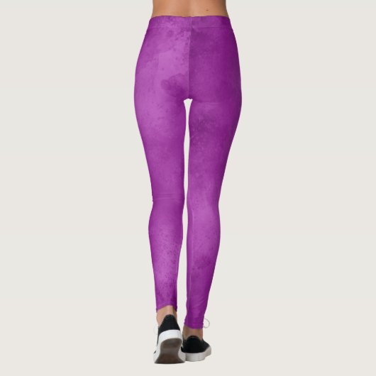 Stijlvolle Storm cloud effect Violet Leggings (Achterkant)