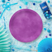 Stijlvolle Storm cloud effect Violet Papieren Bordje (Feest)