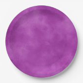 Stijlvolle Storm cloud effect Violet Papieren Bordje (Voorkant)