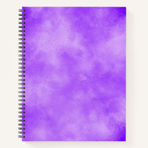 Stijlvolle Storm wolk effect patroon bosbes Notitieboek