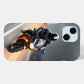 Stijlvolle straatmotorrijder racen Case-Mate iPhone case (Achterkant (horizontaal))