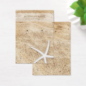 Stijlvolle strand- & Starvietaarthouder Visitekaartjes (Bureau)