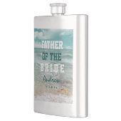 Stijlvolle strand stervis voor de BRIDE Heupfles (Links)