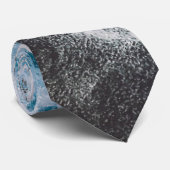 Stijlvolle strand vibes Abstract Stropdas (Opgerold)