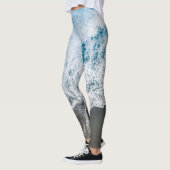 Stijlvolle strand vibes Abstracte Leggings (Links)