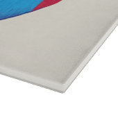 Stijlvolle strandbal snijplank (Hoek)