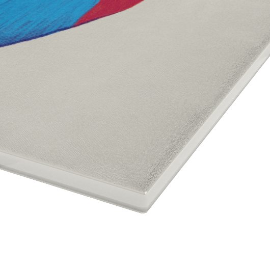 Stijlvolle strandbal snijplank (Hoek)