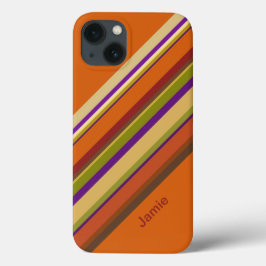 Stijlvolle Stripes Hoesje-Mate iPhone Case