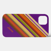 Stijlvolle Stripes Hoesje-Mate iPhone Case (Achterkant (horizontaal))