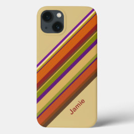 Stijlvolle Stripes Hoesje-Mate iPhone Case