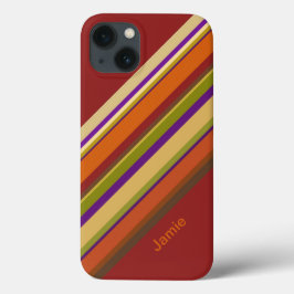 Stijlvolle Stripes Hoesje-Mate iPhone Case