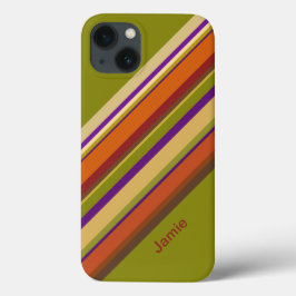 Stijlvolle Stripes Hoesje-Mate iPhone Case