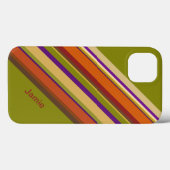 Stijlvolle Stripes Hoesje-Mate iPhone Case (Achterkant (horizontaal))