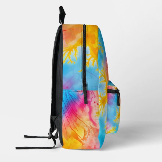 Stijlvolle Stropdas en Dye Monogram Initialen Bedrukte Rugzak (Links)