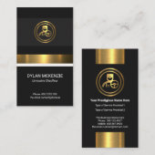 Stijlvolle superheerlijke olietecheur visitekaartje (Voorkant / Achterkant)