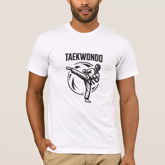 Stijlvolle TaeKwonDo T-shirt (Voorkant)