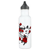 Stijlvolle Tattoos Rozen Waterfles (Rechts)