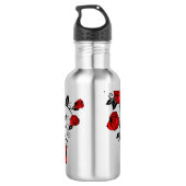 Stijlvolle Tattoos Rozen Waterfles (Achterkant)