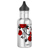 Stijlvolle Tattoos Rozen Waterfles (Links)
