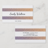 Stijlvolle tegels | Stripes Visitekaartje (Voorkant / Achterkant)