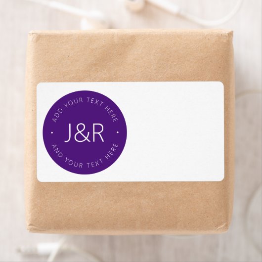 Stijlvolle tekst etiket (Insitu)