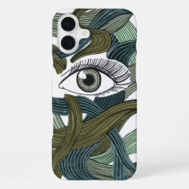 Stijlvolle telefoonhoes met een afbeelding iPhone 16 plus hoesje
