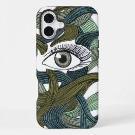 Stijlvolle telefoonhoes met een afbeelding iPhone 16 plus hoesje