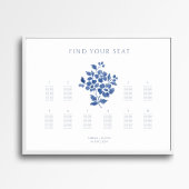 Stijlvolle Ten Tafel Trouwen Poster Zitting Grafie