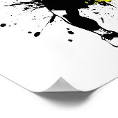 Stijlvolle tenniskunst poster (Hoek)