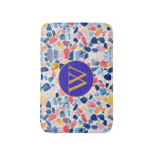 Stijlvolle Terrazzo Badmat (Voorkant Verticaal)