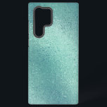 Stijlvolle textuurachtergrond van Turquoise Samsung Galaxy Hoesje<br><div class="desc">Afbeelding van een turquoise iridescent texture background.</div>