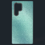 Stijlvolle textuurachtergrond van Turquoise Samsung Galaxy Hoesje<br><div class="desc">Afbeelding van een turquoise iridescent texture background.</div>