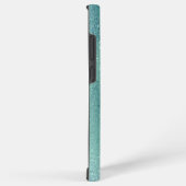 Stijlvolle textuurachtergrond van Turquoise Samsung Galaxy Hoesje (Rechterkant)
