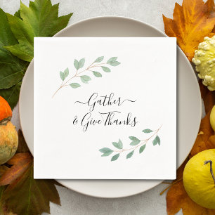 Stijlvolle Thanksgiving Servet
