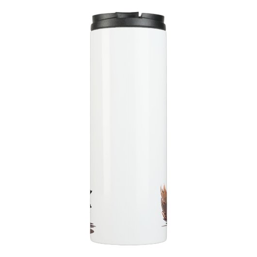 Stijlvolle thermische droogtrommel thermosbeker (Achterkant)