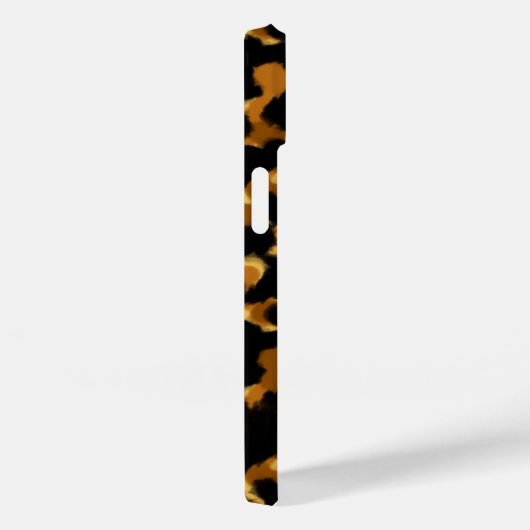 Stijlvolle Tortoiseshell Patroon Aangepaste naam Case-Mate iPhone Case (Achterkant / Rechts)