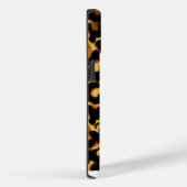 Stijlvolle Tortoiseshell Patroon Aangepaste naam Case-Mate iPhone Case (Achterkant / Rechts)