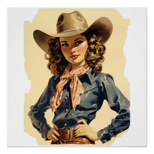 Stijlvolle  Trails: Wild West fluistert Perfect Poster (Voorkant)